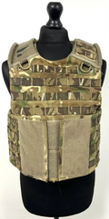 British Military Issue MTP Camouflage OSPREY Body Armour MOLLE Vest Cover, 180/104