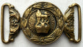 Victorian Era Royal Marines Metal Dress Belt Buckle