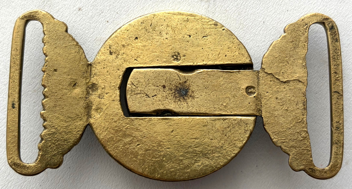 Victorian Era Royal Marines Metal Dress Belt Buckle