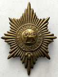 Victorian Era Worcestershire Regiment Large Valise Cap Badge