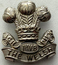 The Welsh Regiment 1st Volunteer Battalion Cap Badge