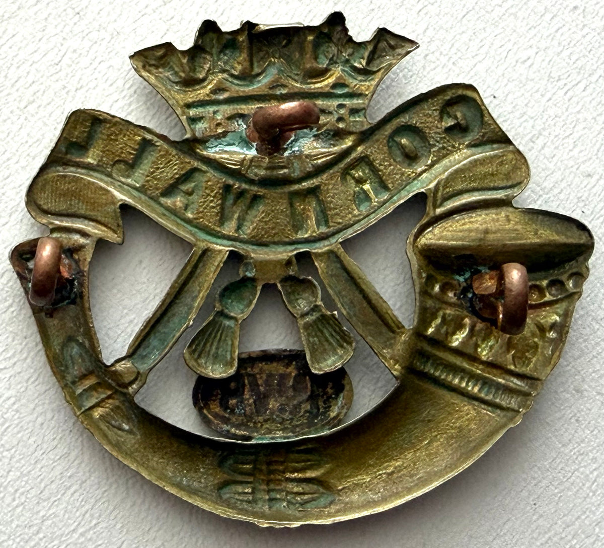 1st Volunteer Battalion, Duke of Cornwall's Light Infantry Cap Badge