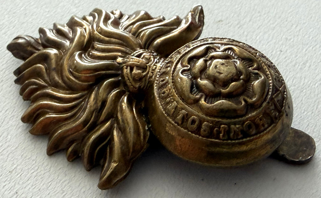 WWI Era The Royal Fusiliers, City of London Regiment Cap Badge