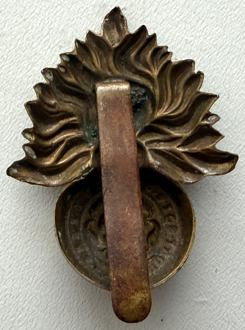 WWI Era The Royal Fusiliers, City of London Regiment Cap Badge