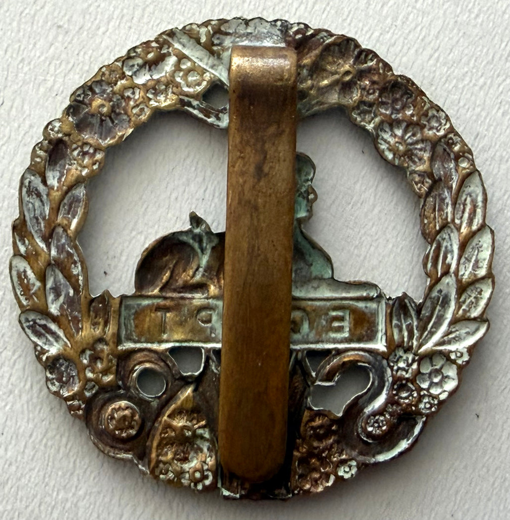WWI Era South Wales Borderers Cap Badge