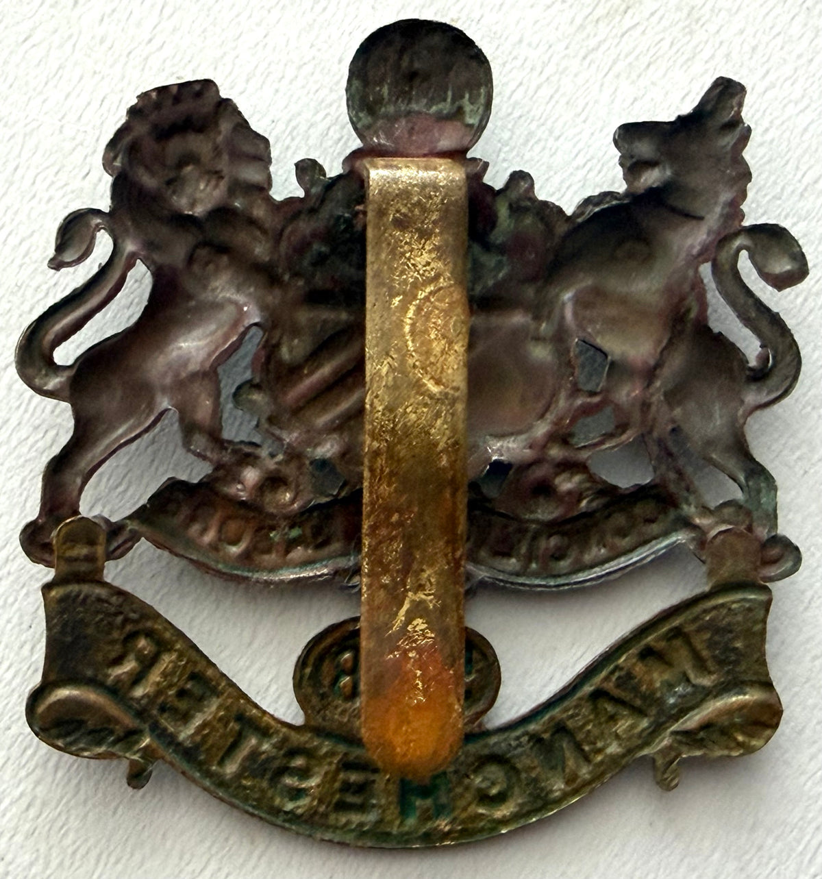 WWI Era 5th Volunteer Battalion, Manchester Regiment, Cap Badge