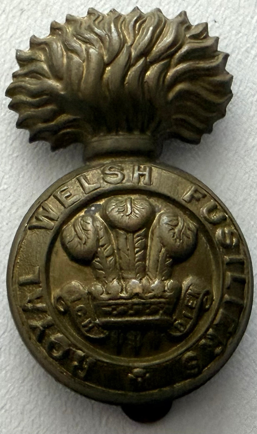 Royal Welsh Fusiliers Metal Cap Badge