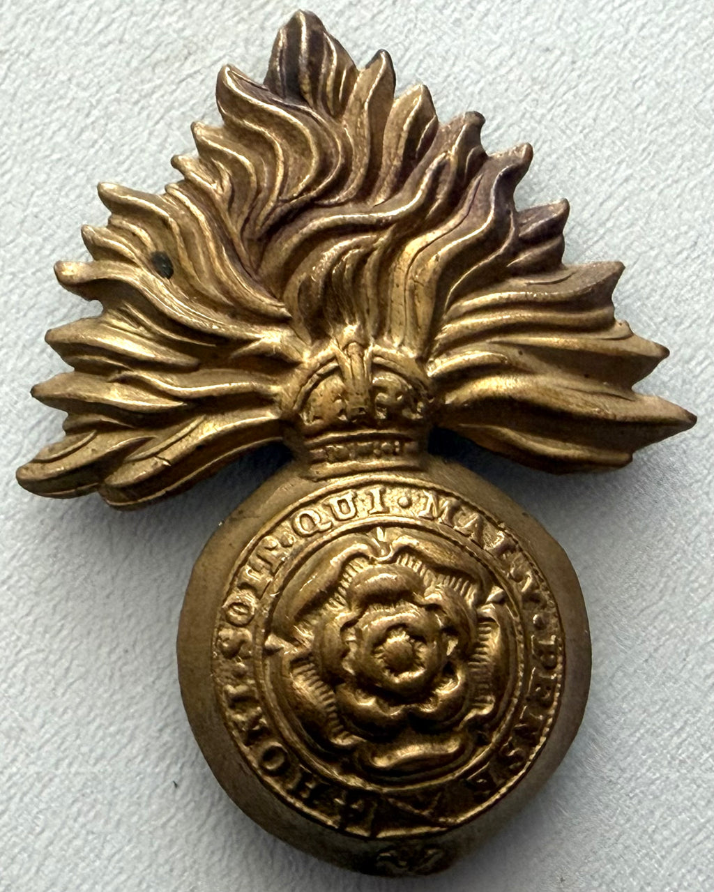 WWI Era The Royal Fusiliers (City of London Regiment) Cap Badge