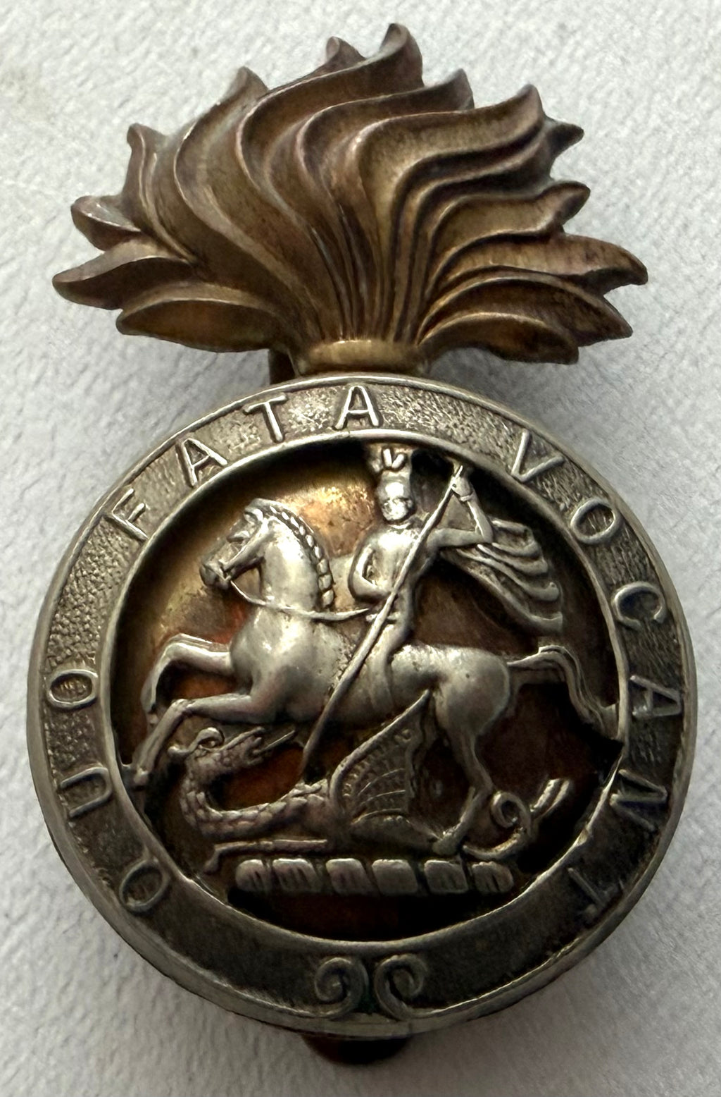 WWI Era Northumberland Fusiliers Cap Badge