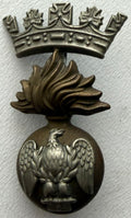 WWI Era Royal Irish Fusiliers Cap Badge