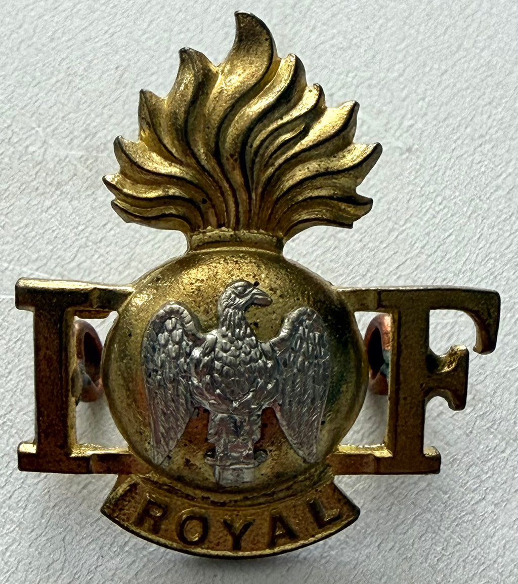 Royal Irish Fusiliers Tunic Collar Badge