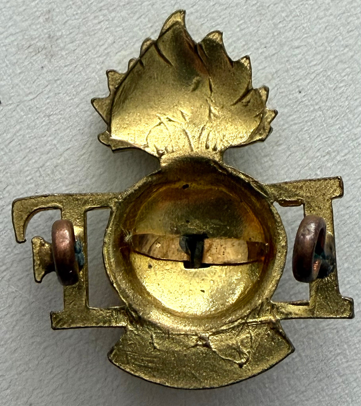 Royal Irish Fusiliers Tunic Collar Badge