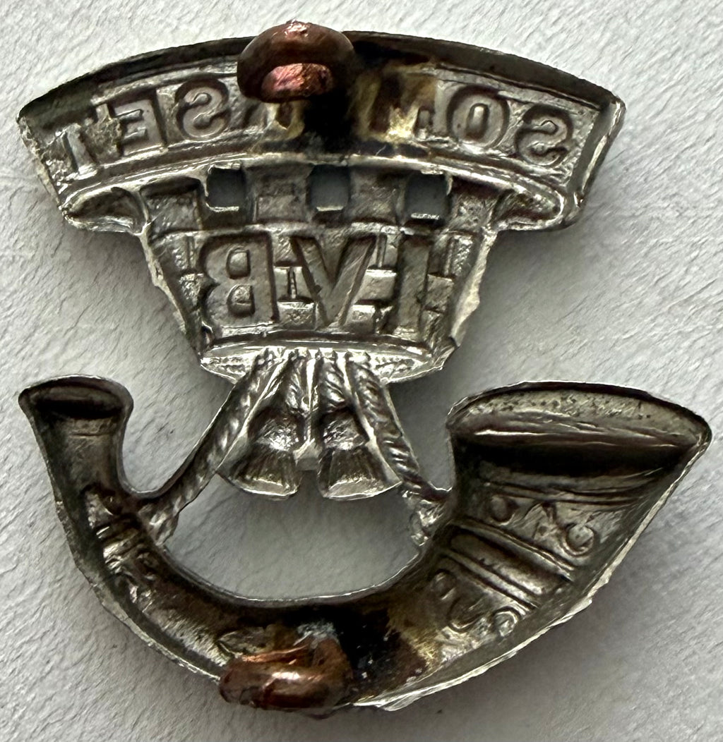 WWI Era Somerset Light Infantry 1st Volunteer Battalion Collar Badge