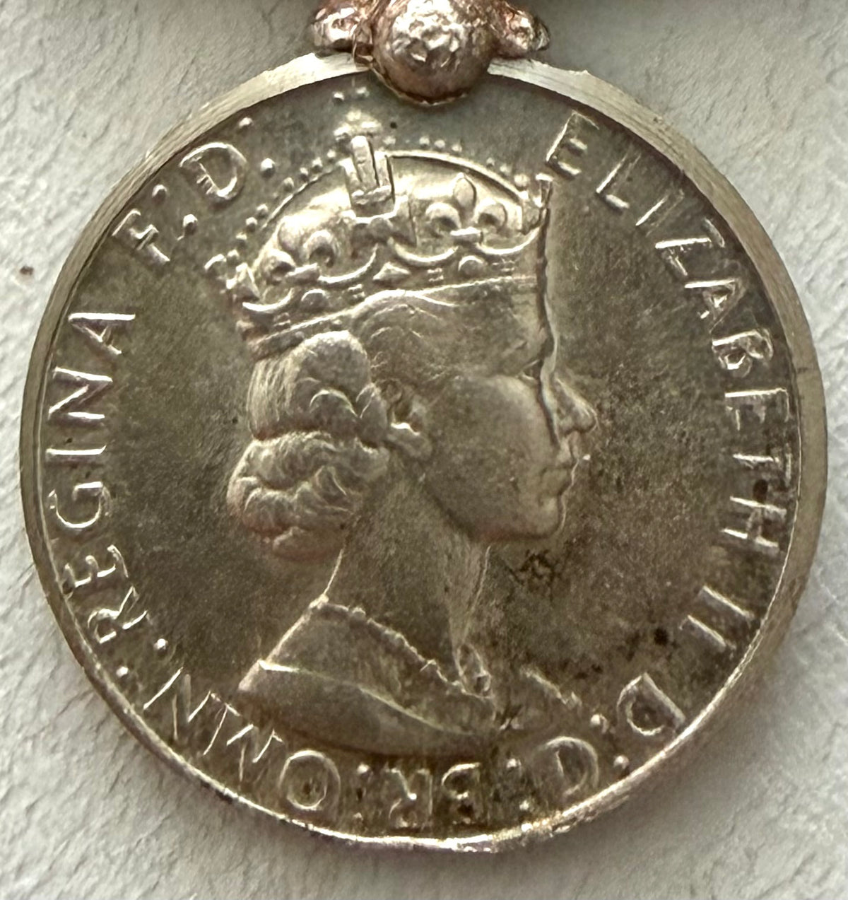 Miniature General Service Medal with Malaya Bar