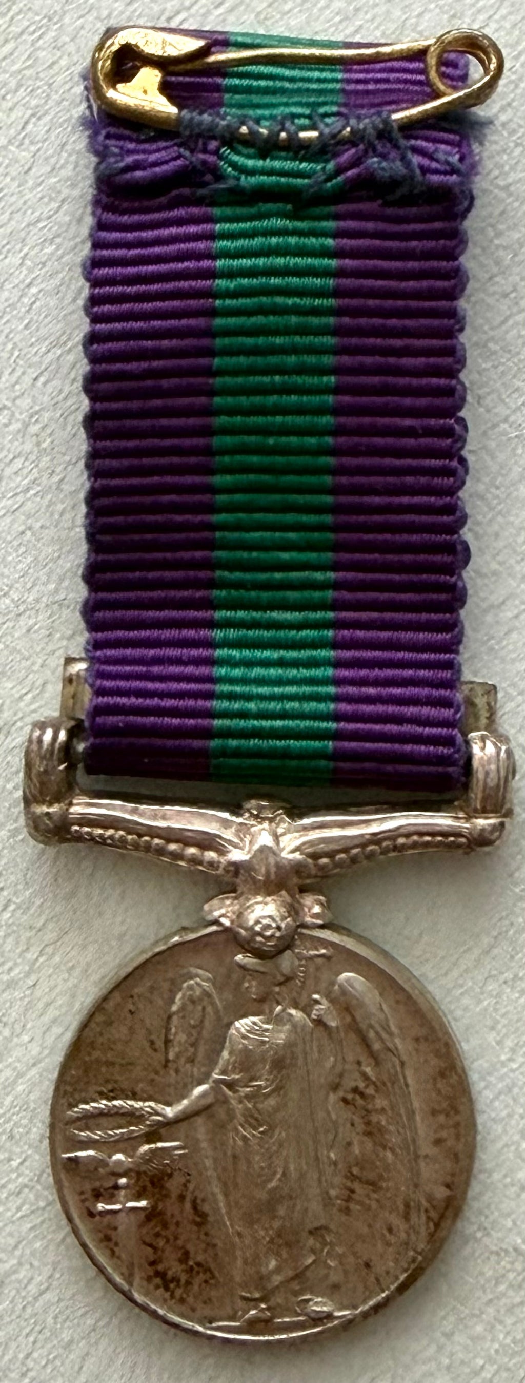 Miniature General Service Medal with Malaya Bar