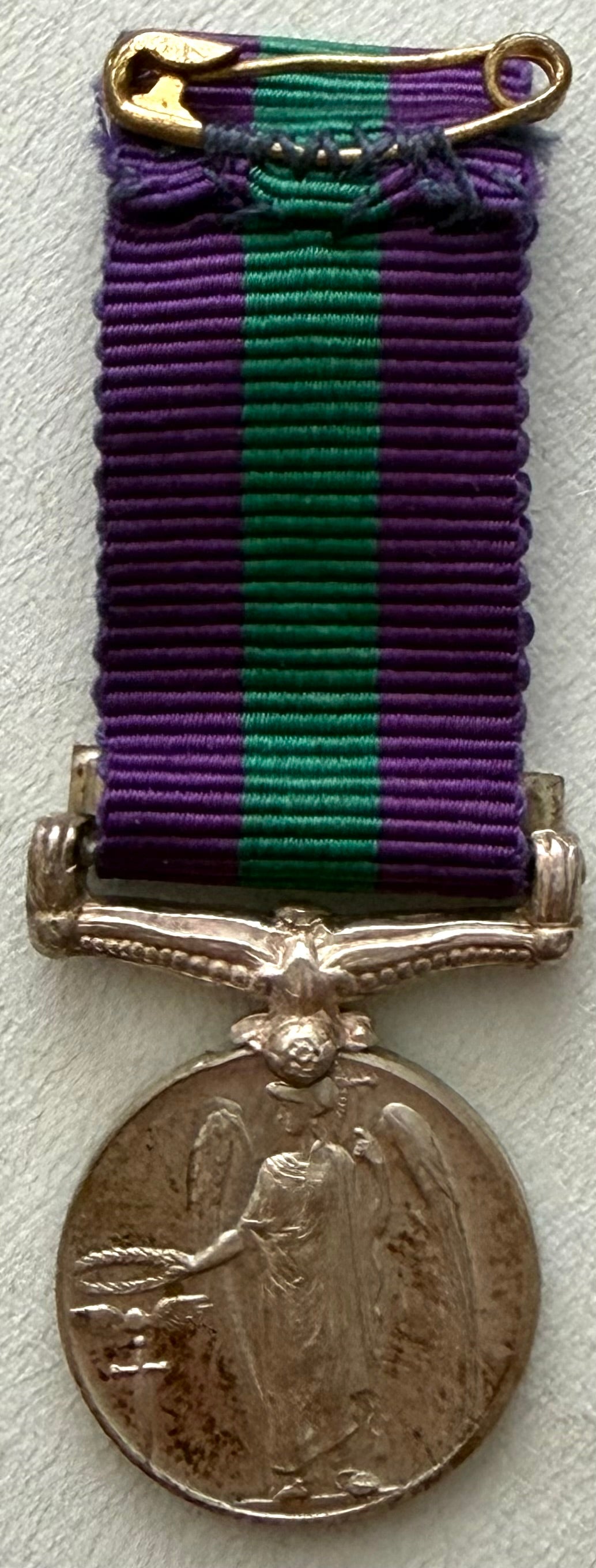 Miniature General Service Medal with Malaya Bar