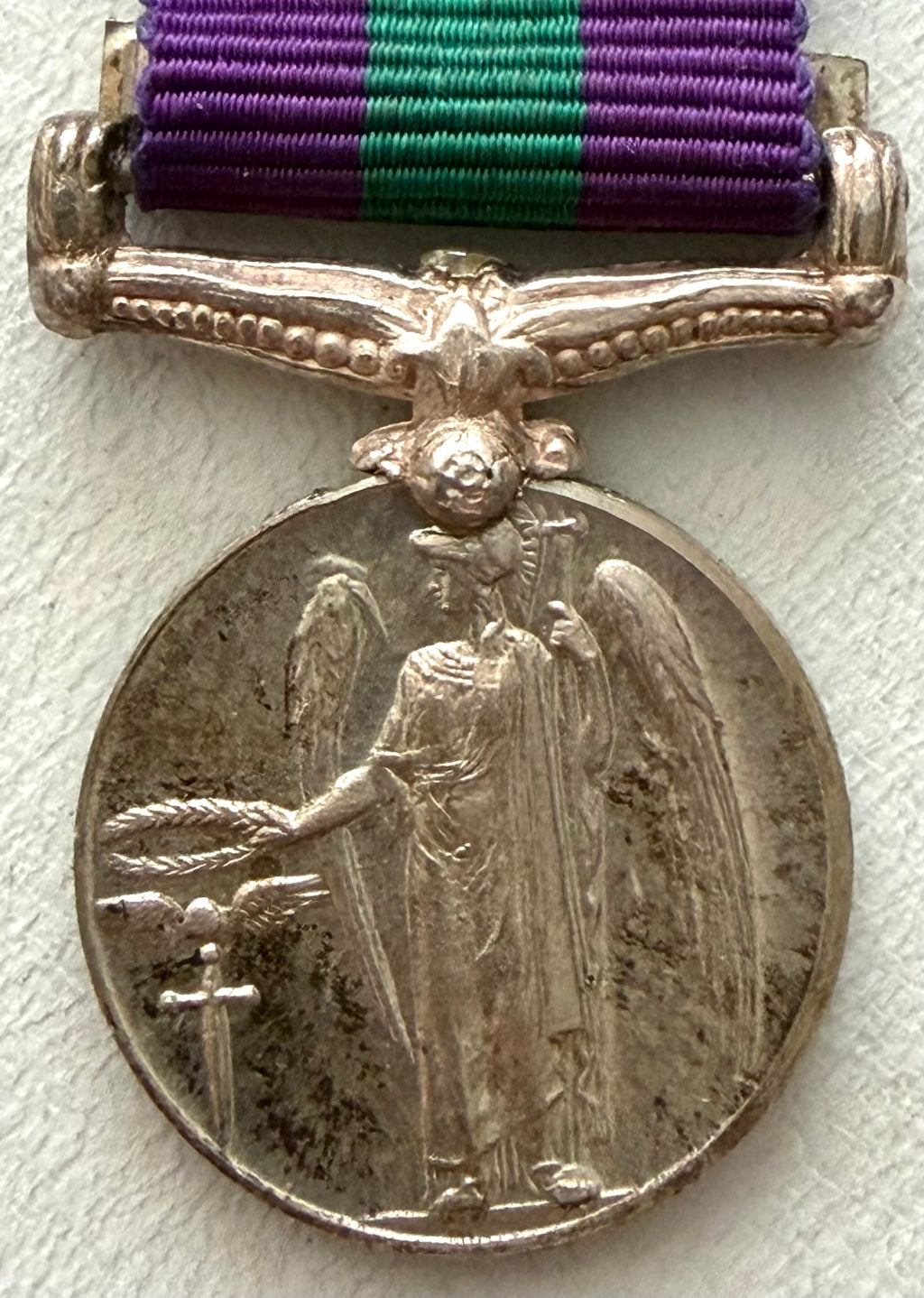 Miniature General Service Medal with Malaya Bar