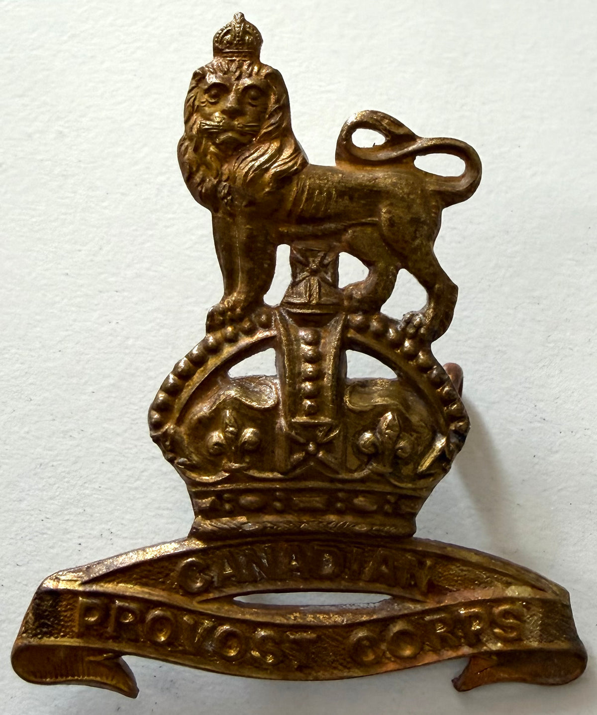 Canadian Military Provost Corps Cap Badge