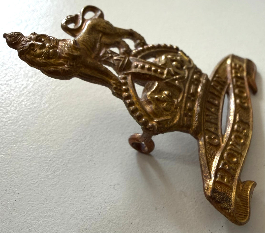 Canadian Military Provost Corps Cap Badge