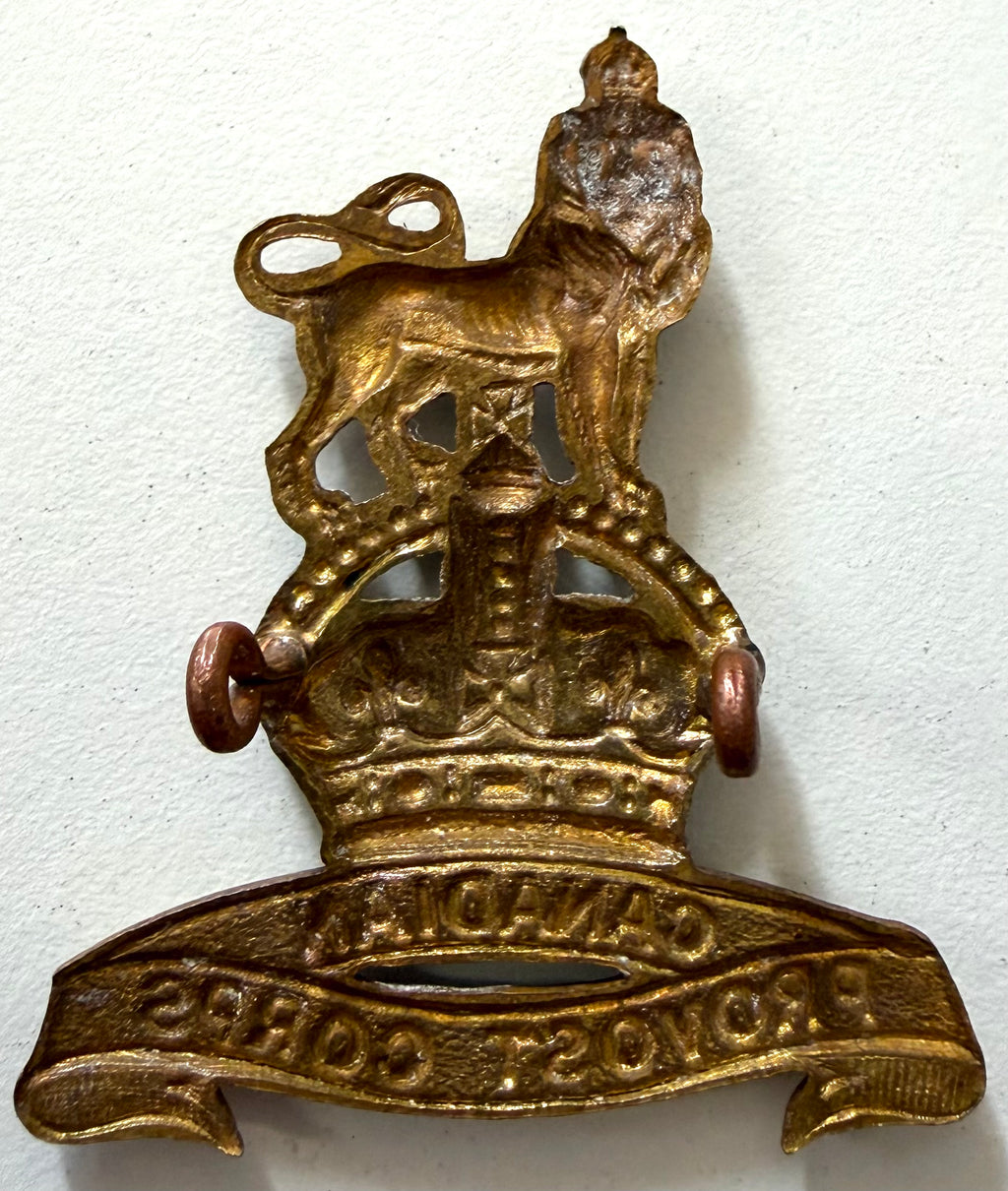 Canadian Military Provost Corps Cap Badge