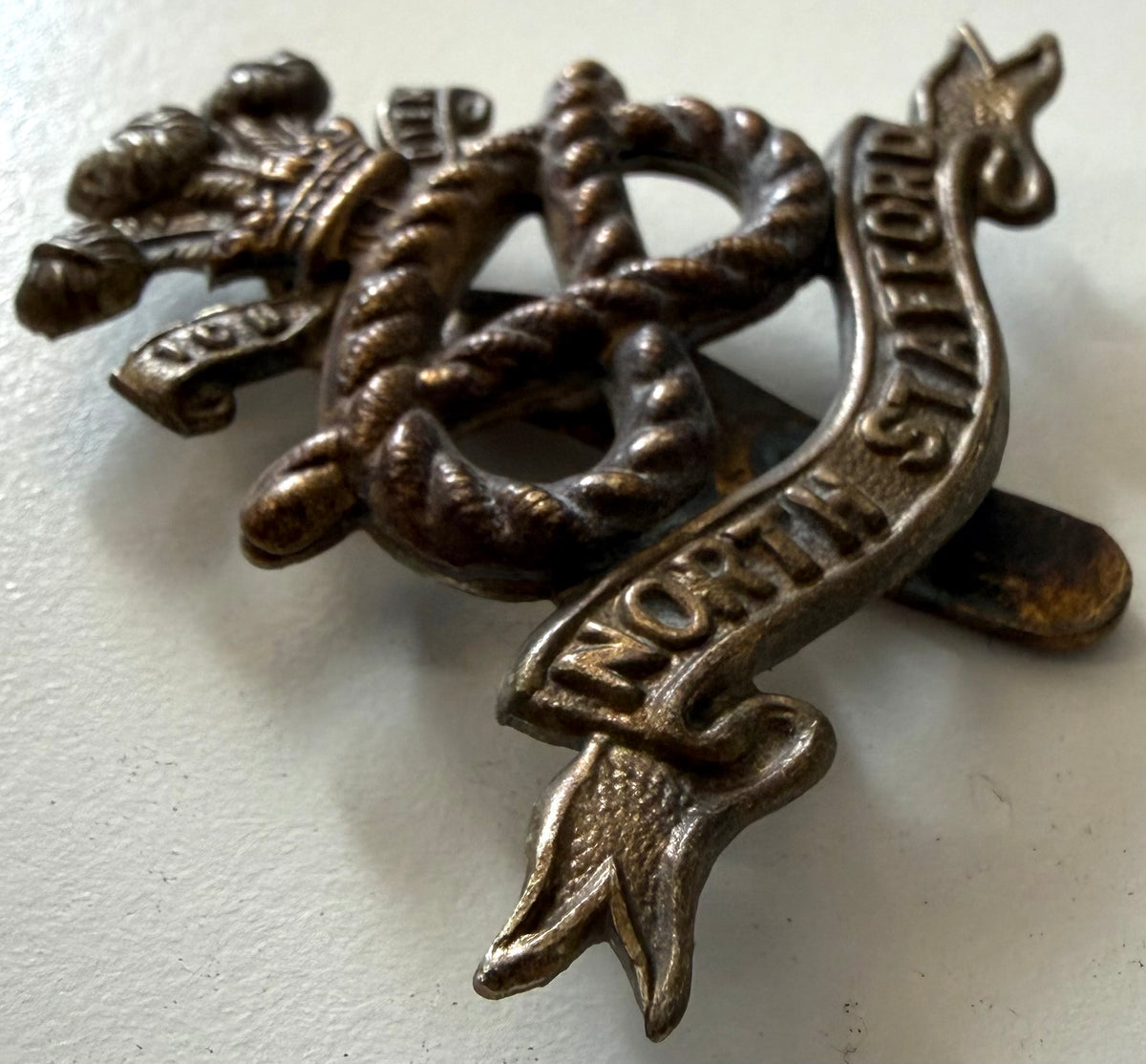 North Staffordshire Regiment Cap Badge