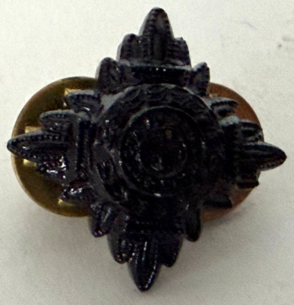 Light Infantry Officers Black Rank Insignia Pip