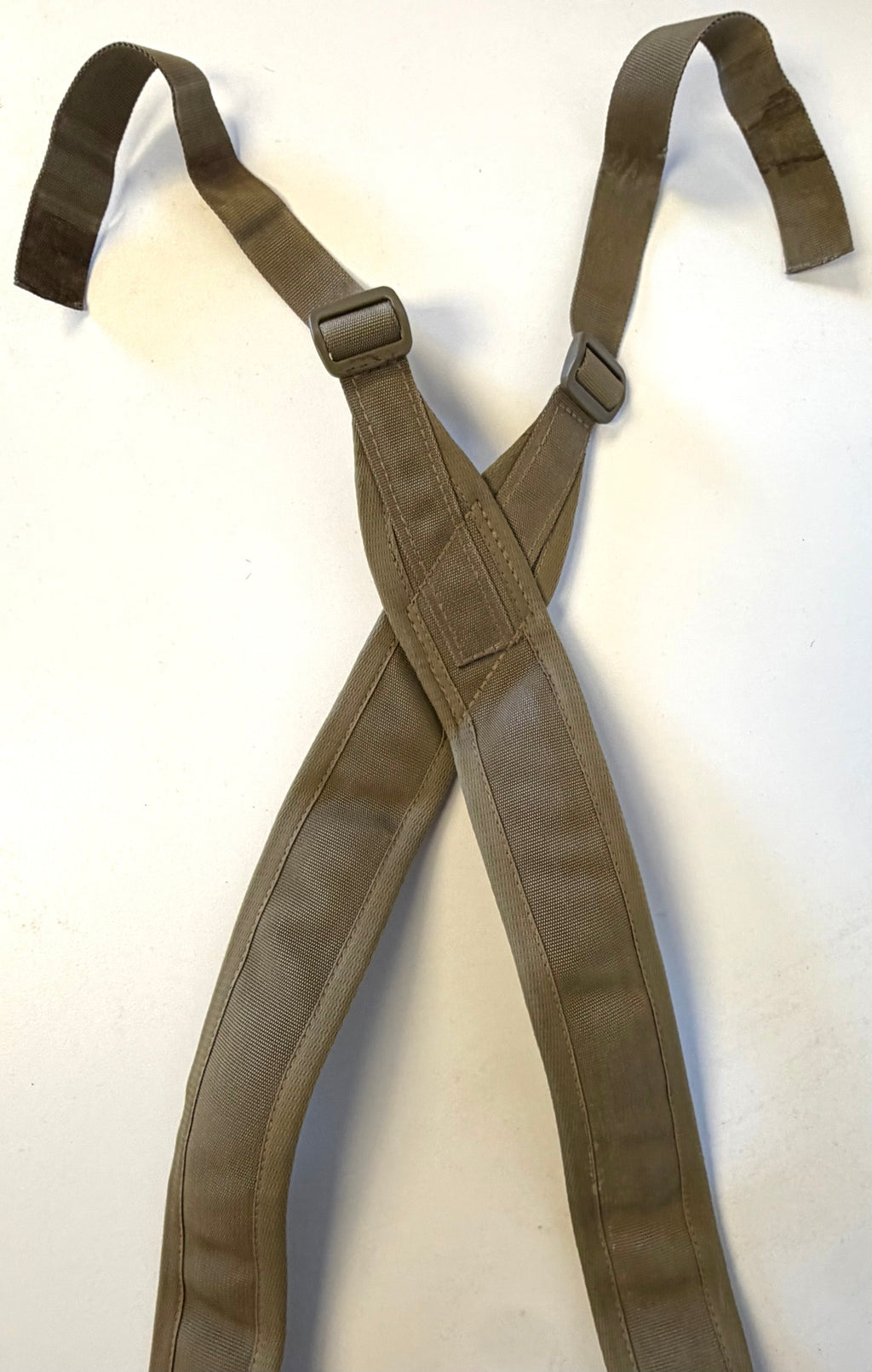Coyote Tan Tactical Webbing System Shoulder Yoke Straps