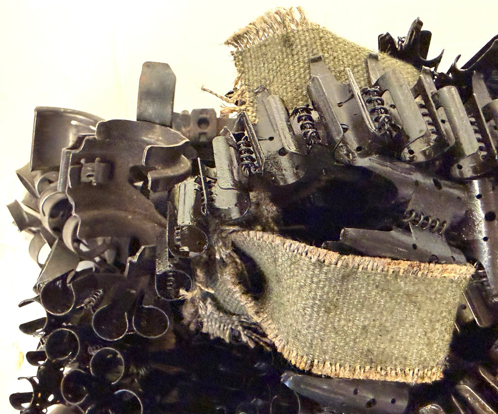 Large Selection of Military Issue Weapon System Link Clip Belt Metal Holder Pieces