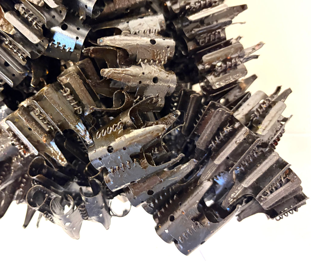 Large Selection of Military Issue Weapon System Link Clip Belt Metal Holder Pieces