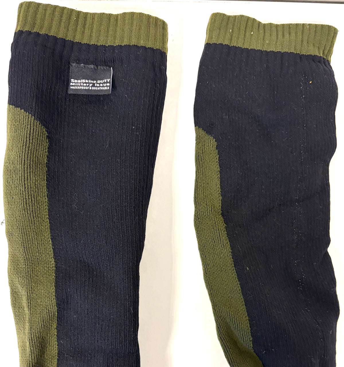 British Military Issue Black Green Waterproof Seal Skin Socks